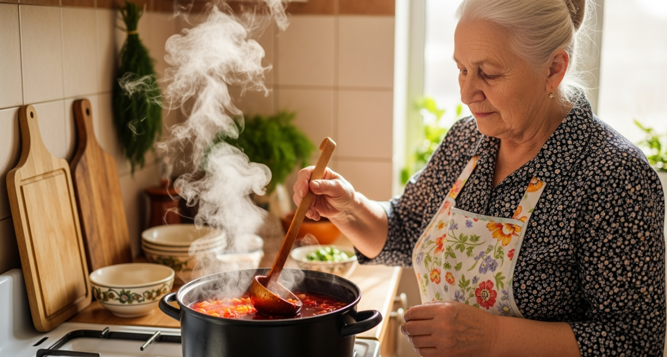 Секрет борща, который знали наши бабушки, но скрывают современные повара: 2 ингредиента превращают обычную свеклу в рубиновое волшебство