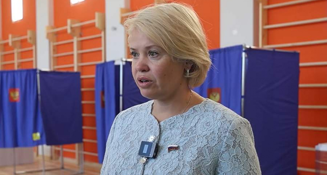 Депутат Харченко проголосовала в Курской области "несмотря на угрозы и вызовы"