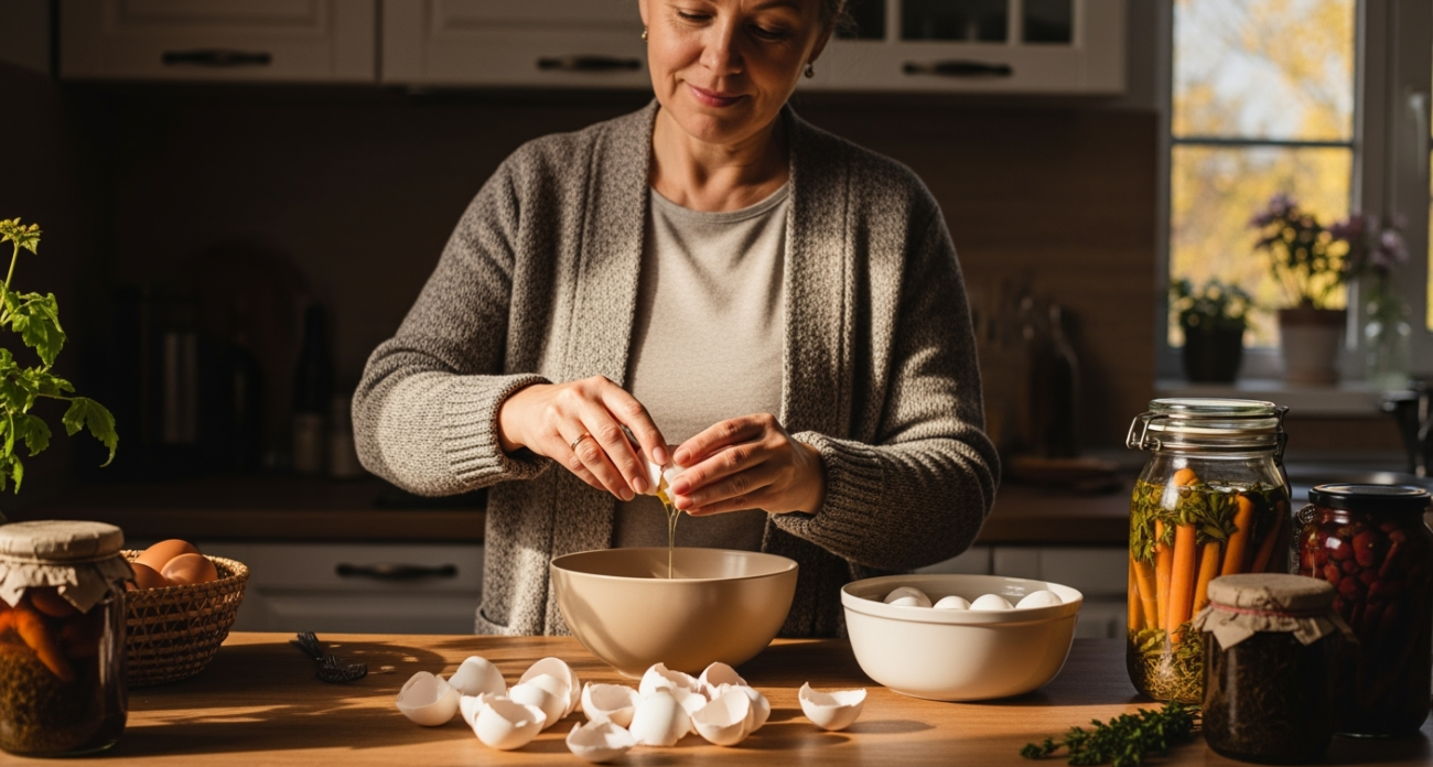 Кухонный секрет опытных дачников: что они делают с яичной скорлупой, пока другие её выбрасывают