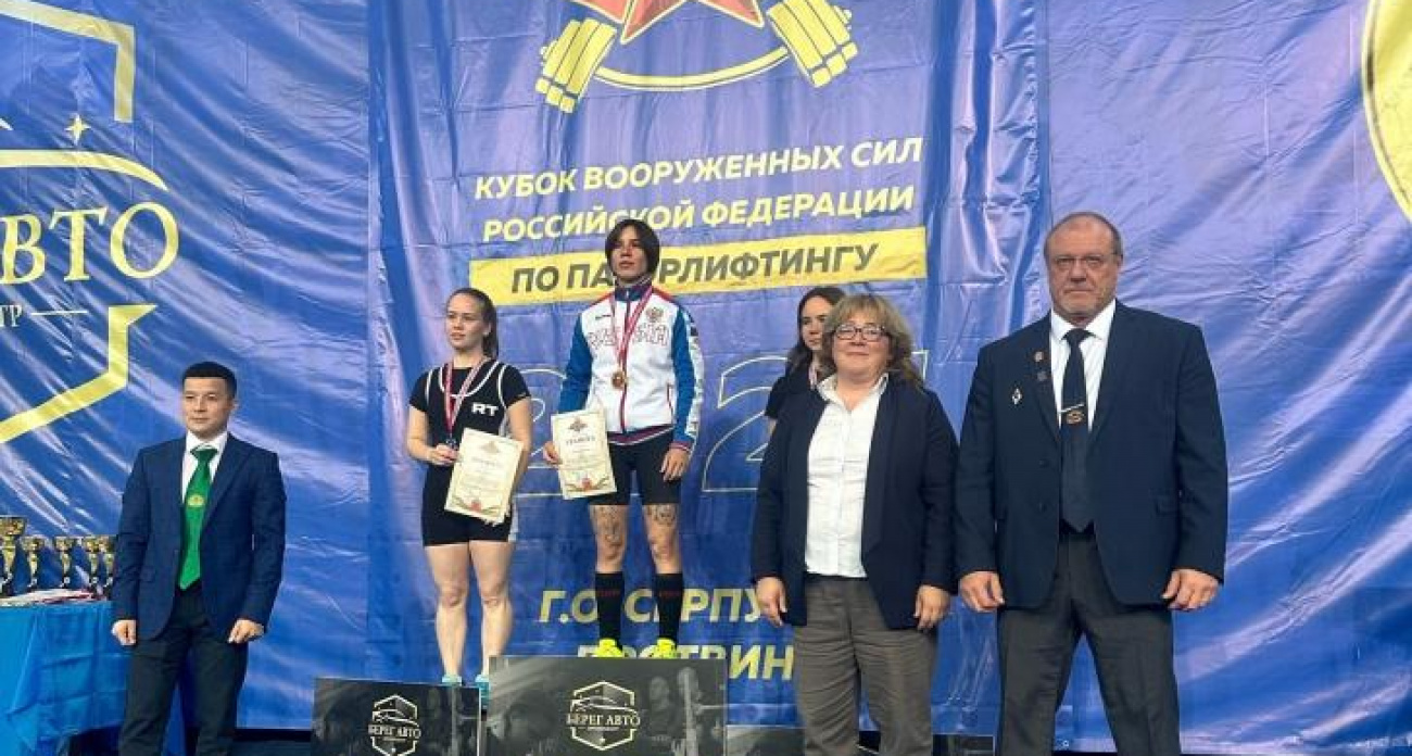 Курская спортсменка установила 7 рекордов на Кубке Вооруженных Сил в Серпухове