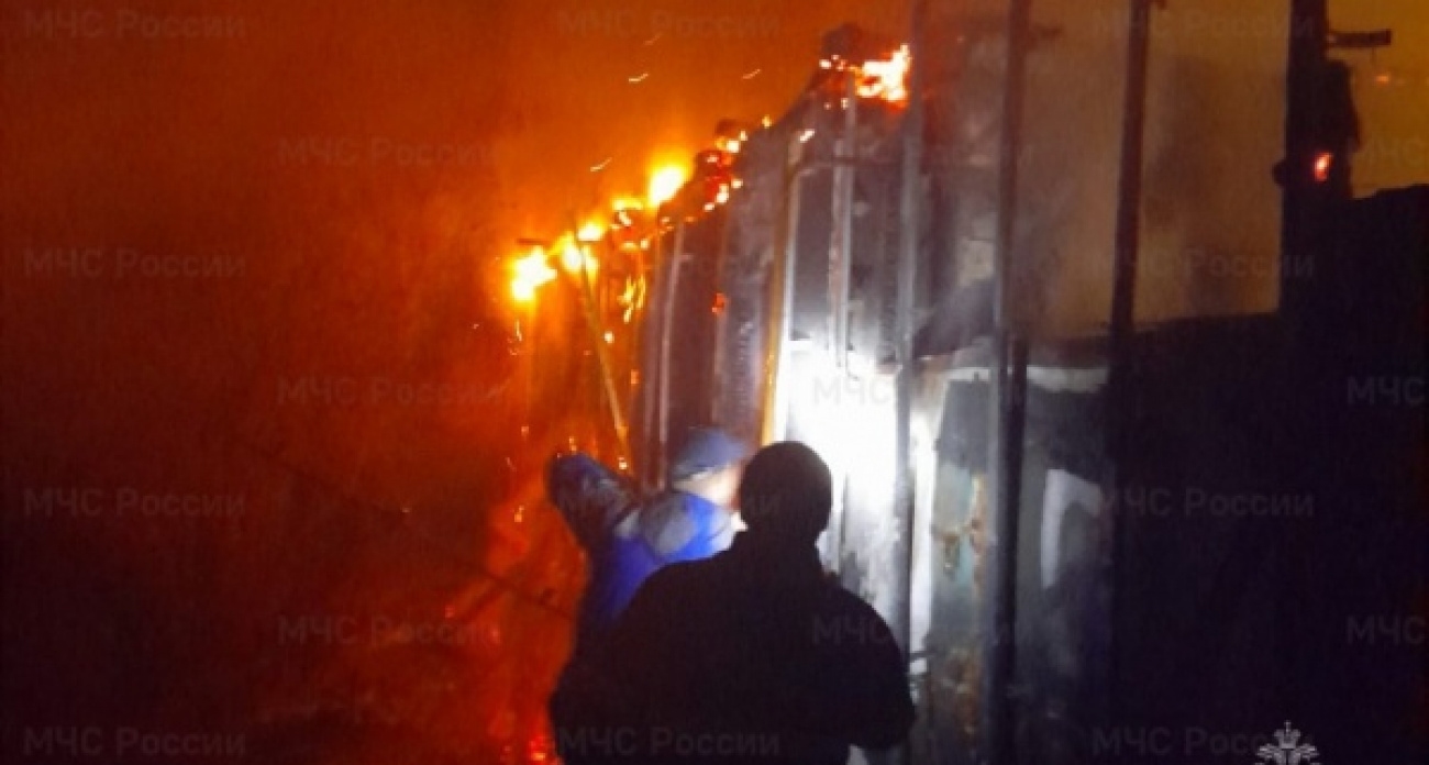 В Курской области за сутки: 4 пожара, 3 ДТП и 32 обезвреженные взрывчатки