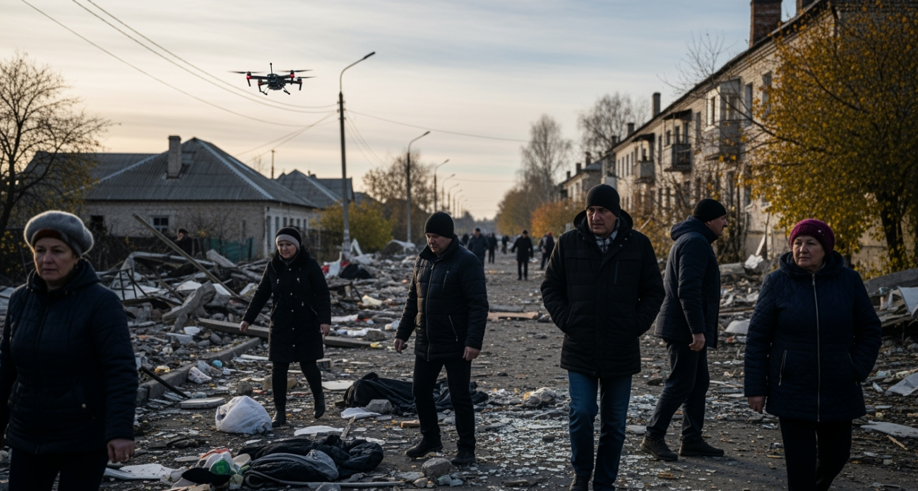 «Из-за злости и безысходности»: ВСУ бьют FPV-дронами и артиллерией по Судже Курской области
