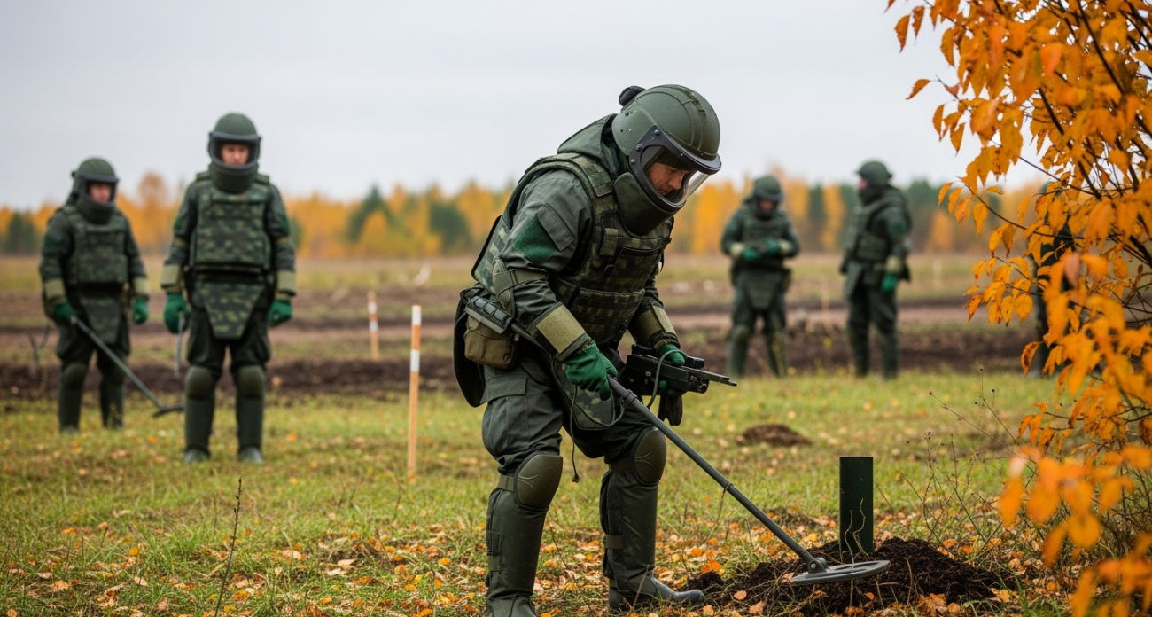 За неделю обезвредили 6,5 тысяч боеприпасов: как очищают 134 тыс. га курского приграничья