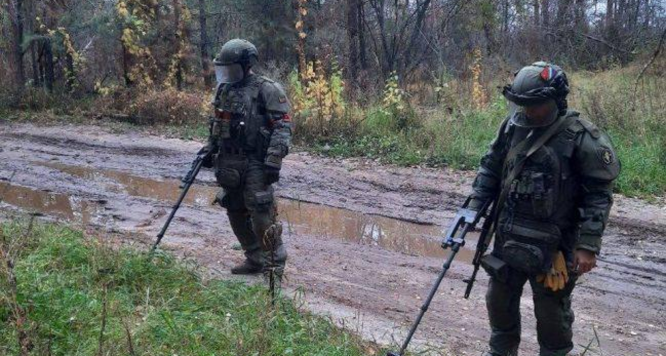 «БАРС-Курск» за неделю обезвредили 139 взрывоопасных предметов на 135 гектарах