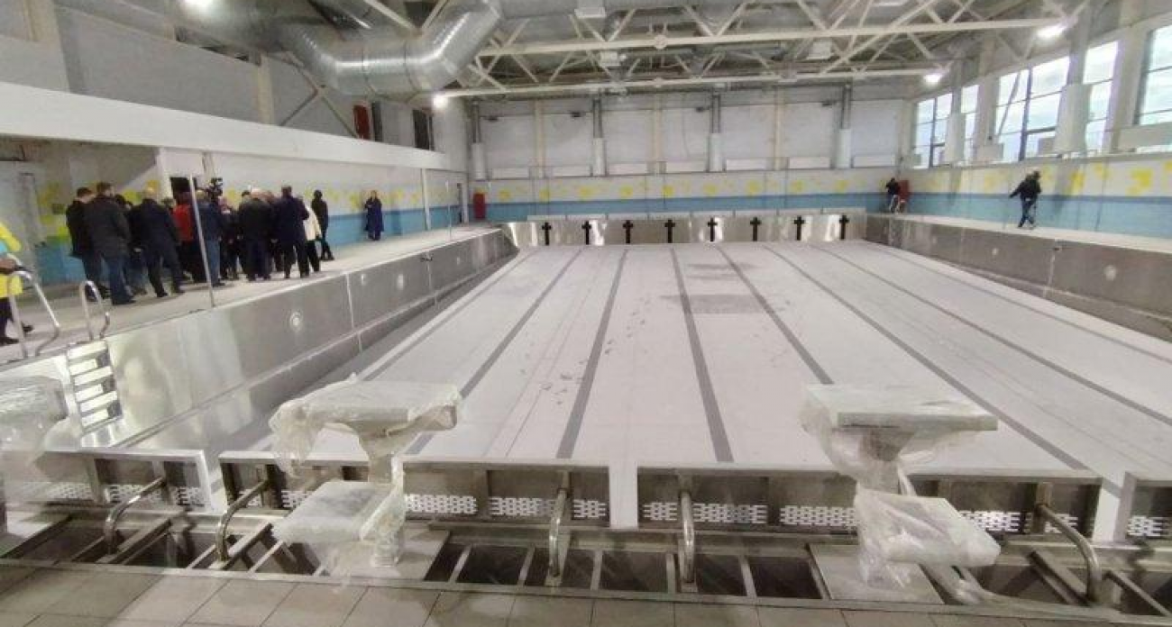 Бассейн КГУ в Курске сдадут 20 декабря, но откроют только после Нового года
