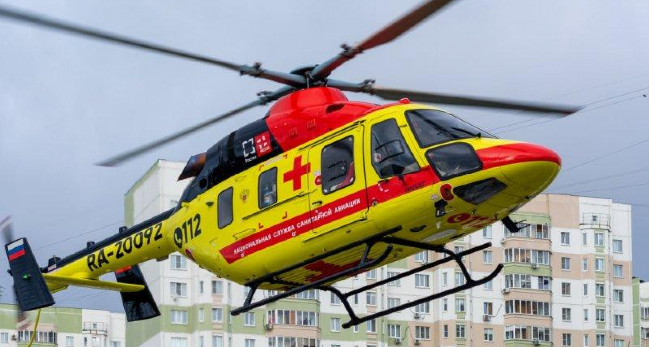 Единственный «Ансат» за 10 месяцев совершил 137 вылетов в приграничье и спас 155 курян