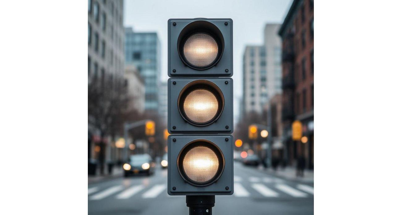 Три водителя в Курске не различают цвета светофора, но ездят по городу
