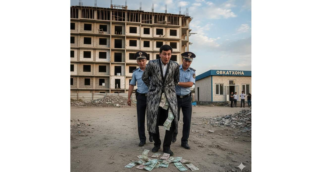 Узбекский строитель присвоил 2,3 млн рублей на ремонте хокимията — его задержали в Курской области