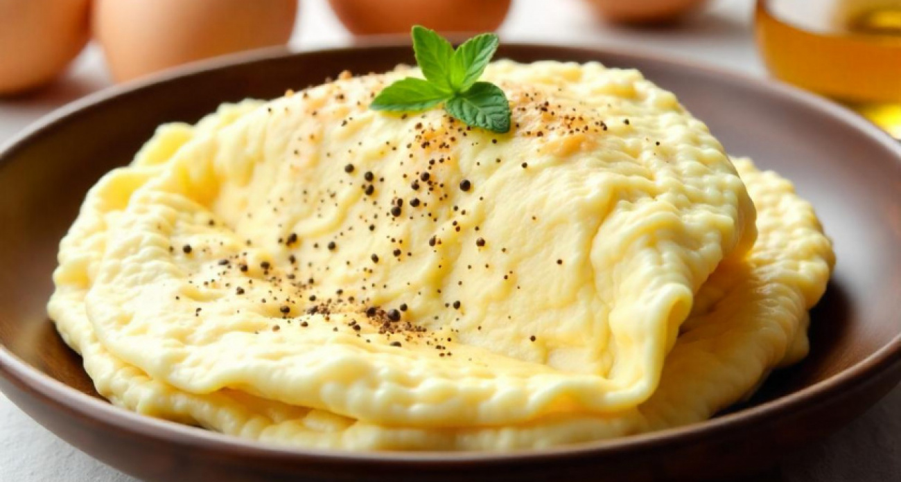 Шеф-повар раскрыл секрет воздушного омлета: вместо молока добавляю один ингредиент, и текстура меняется до неузнаваемости