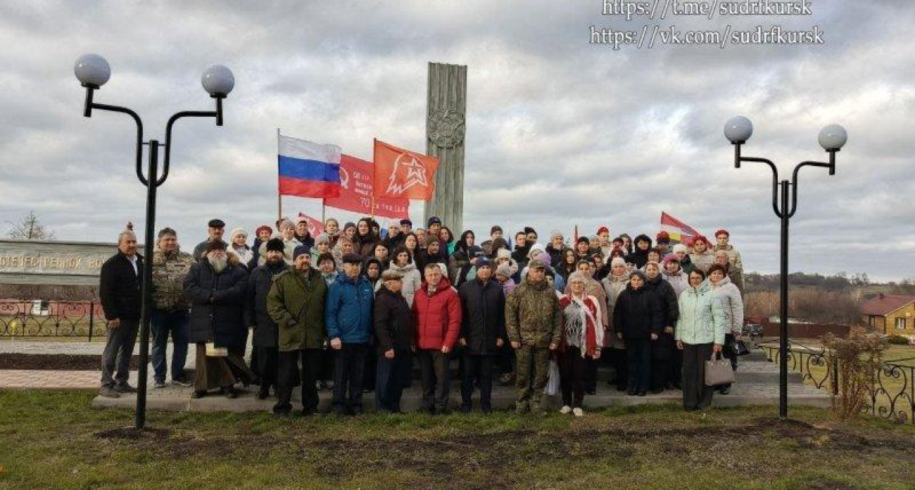 В селе Становое зажгли Вечный огонь в память о погибших односельчанах