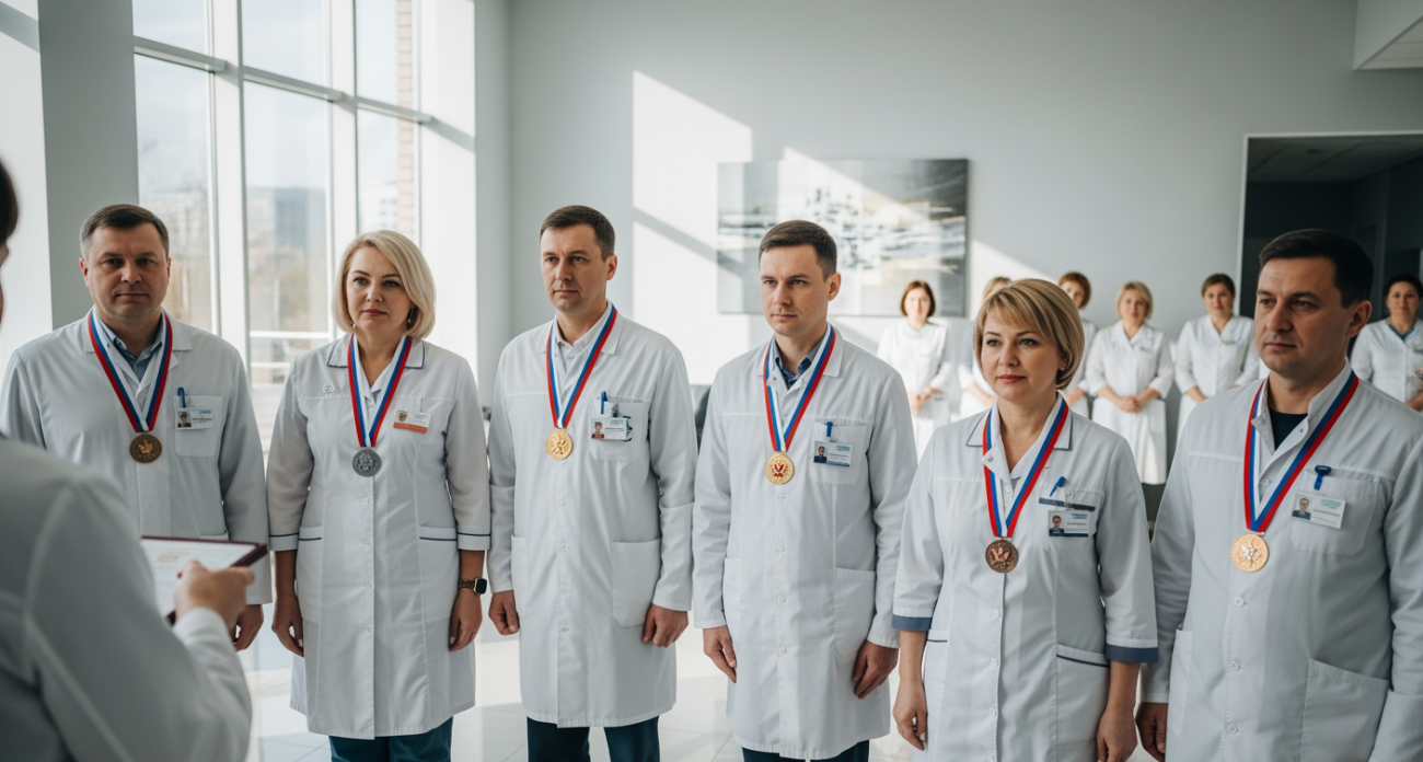 Путин наградил шесть курских медиков за героизм в экстремальных условиях