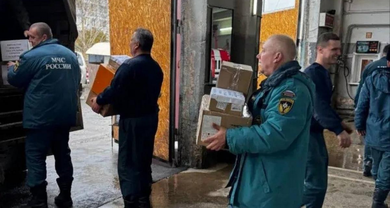 От газовых баллонов до автозапчастей: тульские спасатели и жители собрали 1,5 тонны помощи Курску