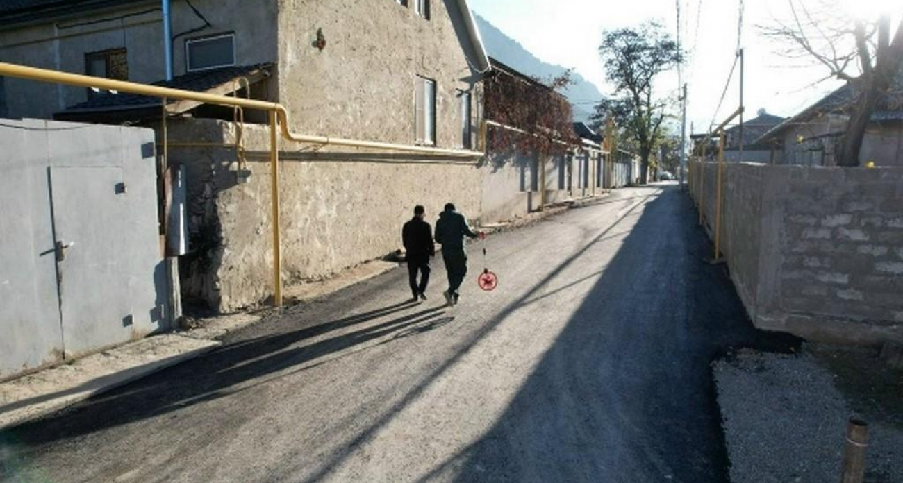 1,8 млн рублей на 260 метров: в Курми завершили ремонт улицы Джалалудина