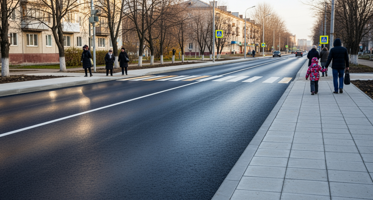 58 дорог и 31 км асфальта: Курск завершил дорожный сезон с рекордными результатами