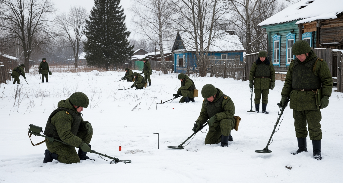 92 населенных пункта Курской области полностью разминированы