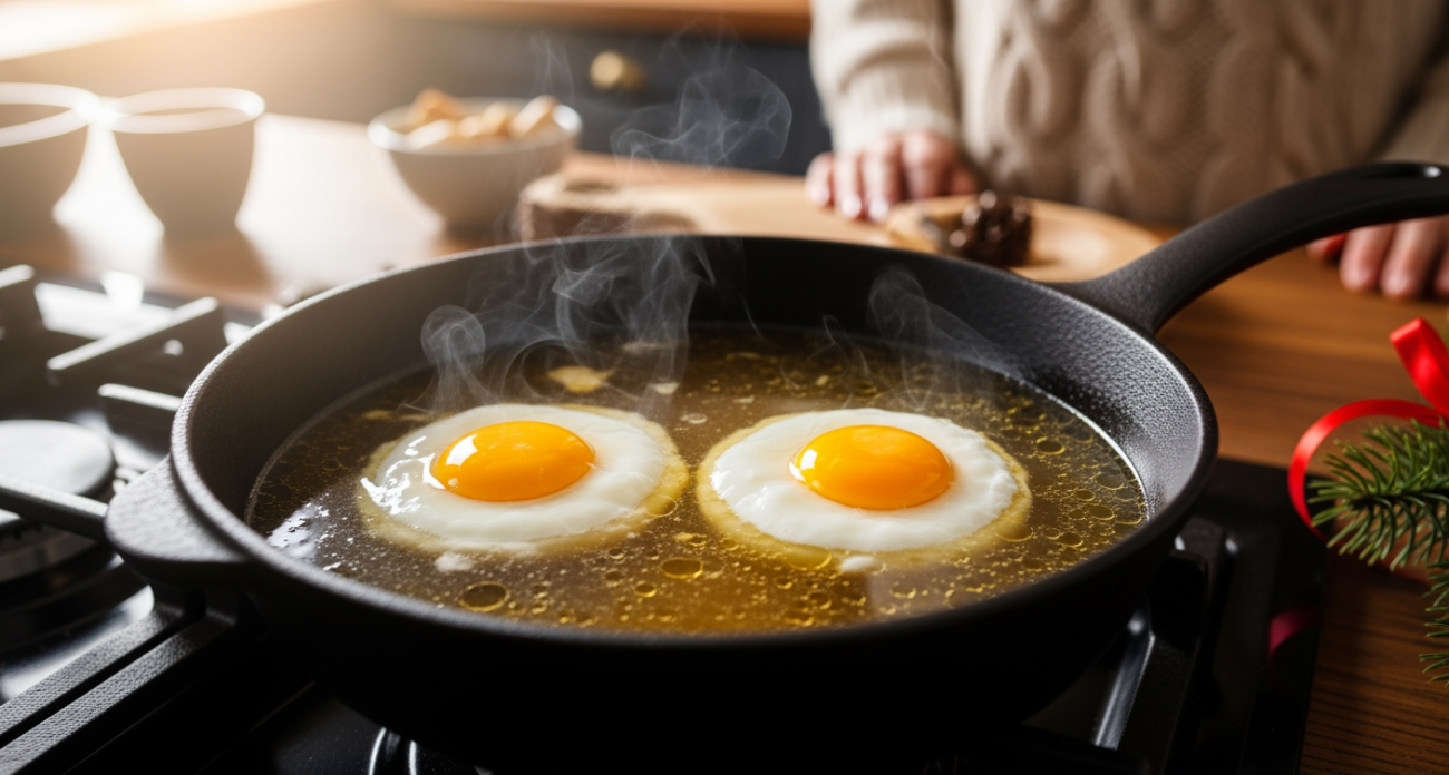 Забудьте о масле и сале: опытные хозяйки жарят яичницу совсем на другом жире - попробовала и теперь только так готовлю