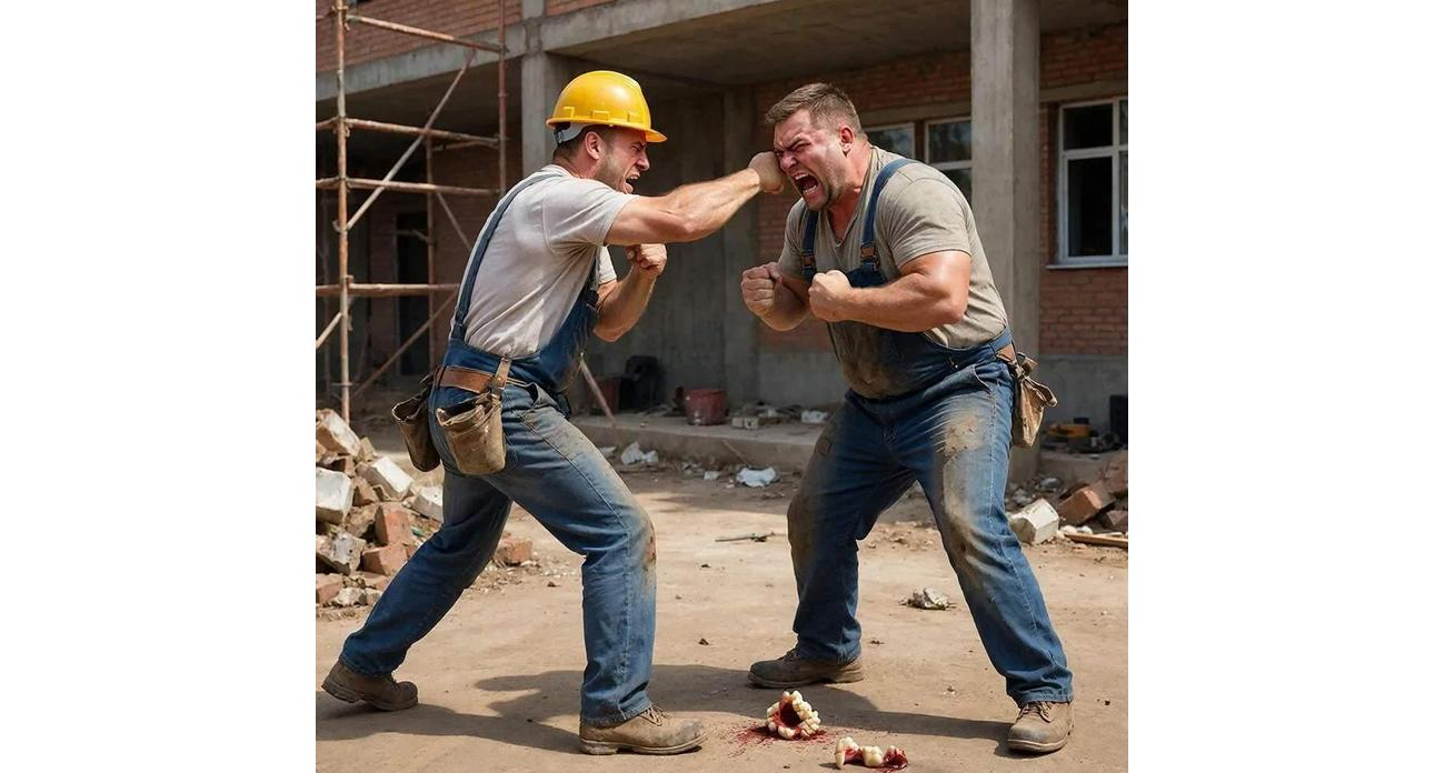 23-летний курянин потерял зубы и свободу за драку на стройке