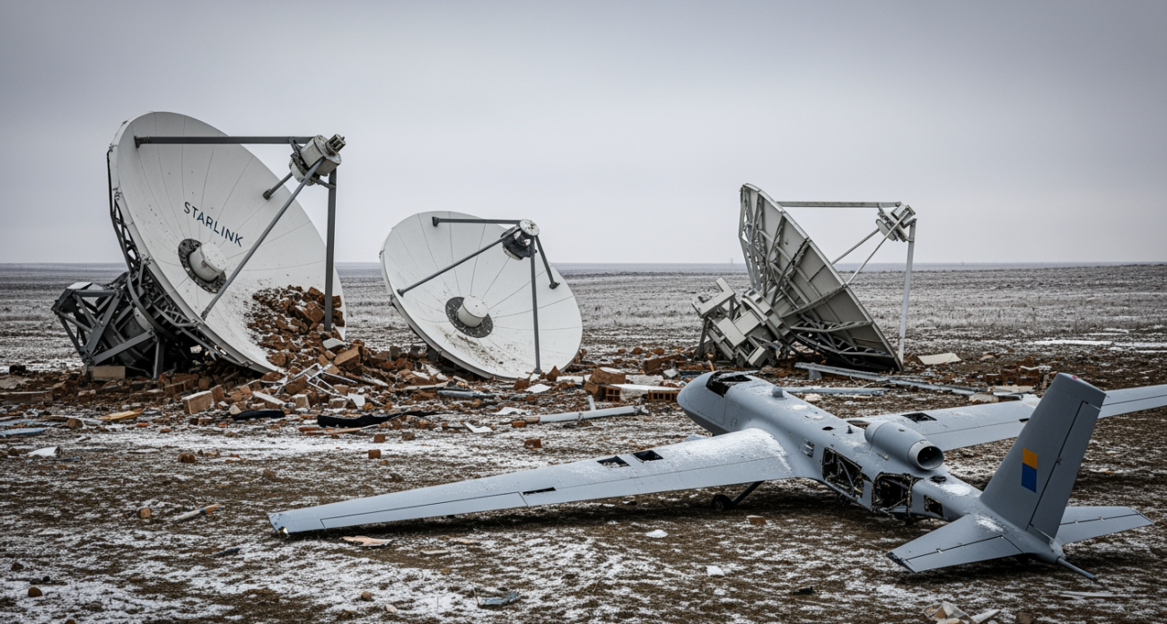 Дроны «Востока» за сутки накрыли две Starlink и станцию РЭБ: ВСУ потеряли 205 военных