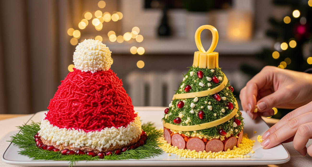 Салат Елочная игрушка вытеснит Шубу и Оливье с новогоднего стола: это блюдо привлечет благосклонность Огненной Лошади в 2026 году