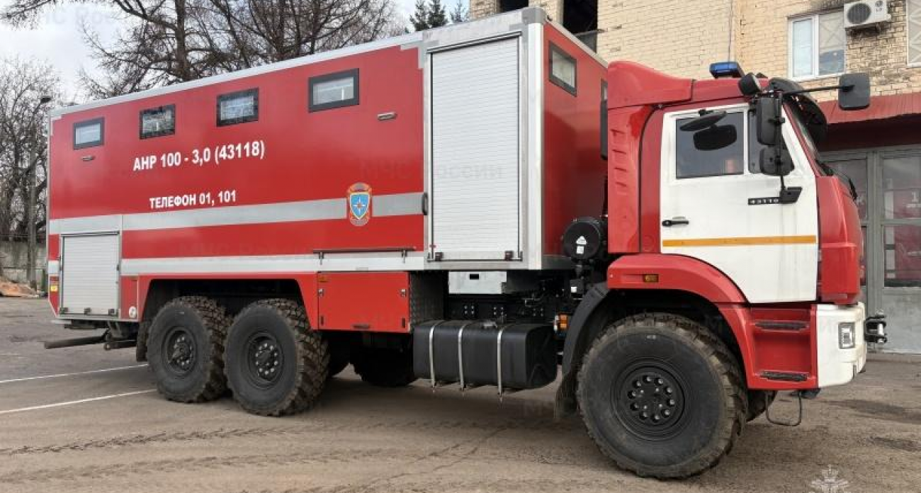 Единственный в регионе: Железногорск получил супермашину с 3-километровым рукавом