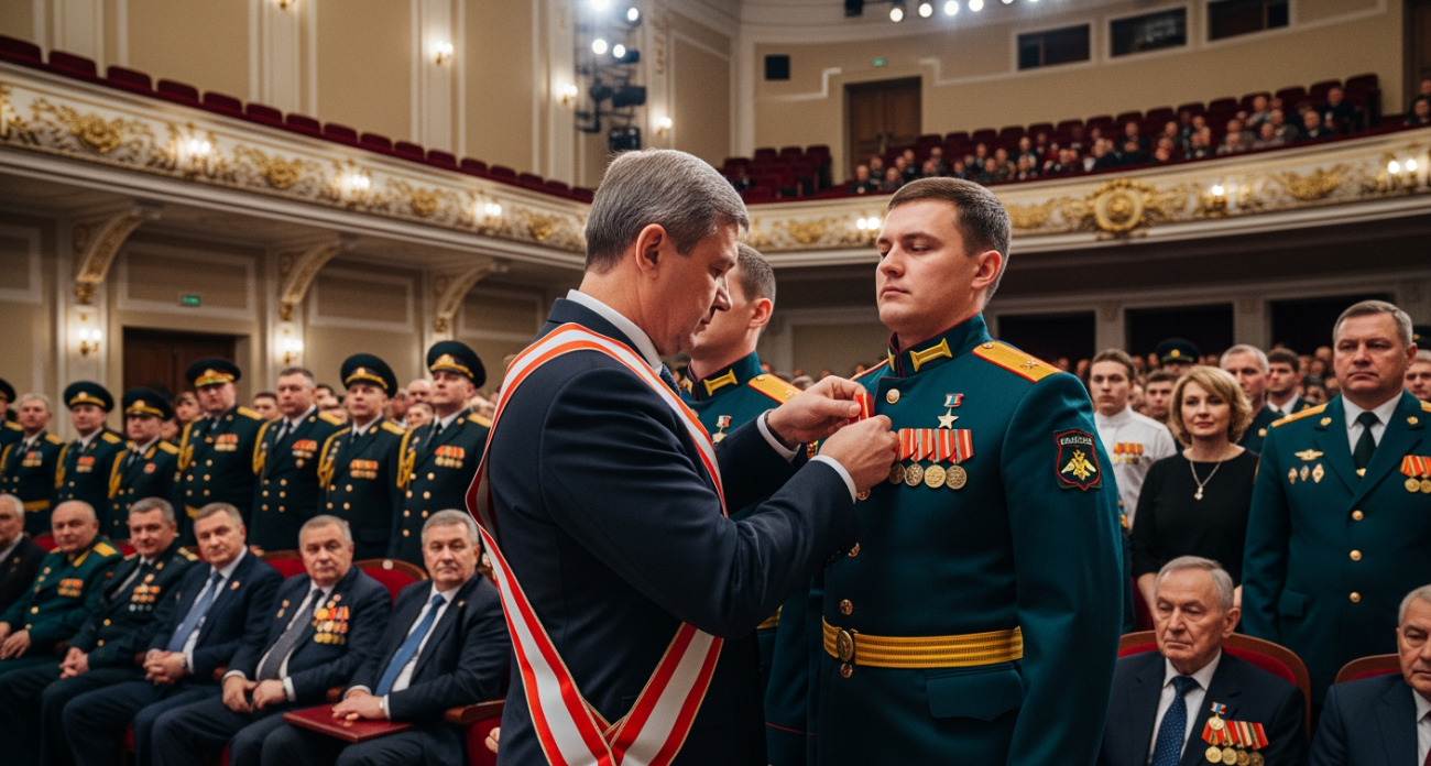 Путин наградил героя освобождения Курской области от украинских оккупантов