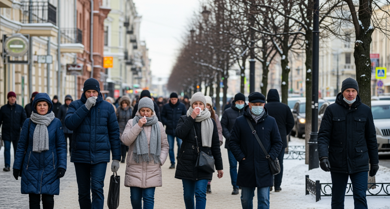 Грипп атакует Курскую область: заболеваемость взлетела на 18,4% за неделю