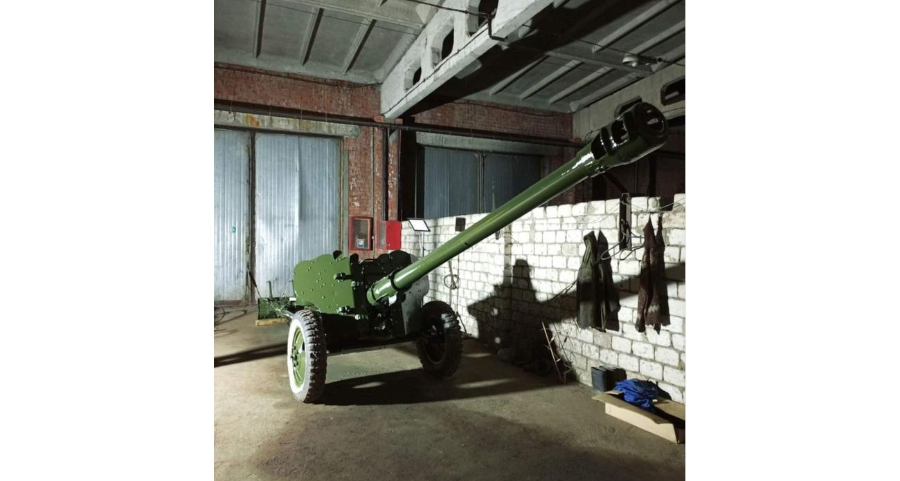 Мэр Железногорска нашел «потерянную» пушку: она ждала покраски на коммунальной службе