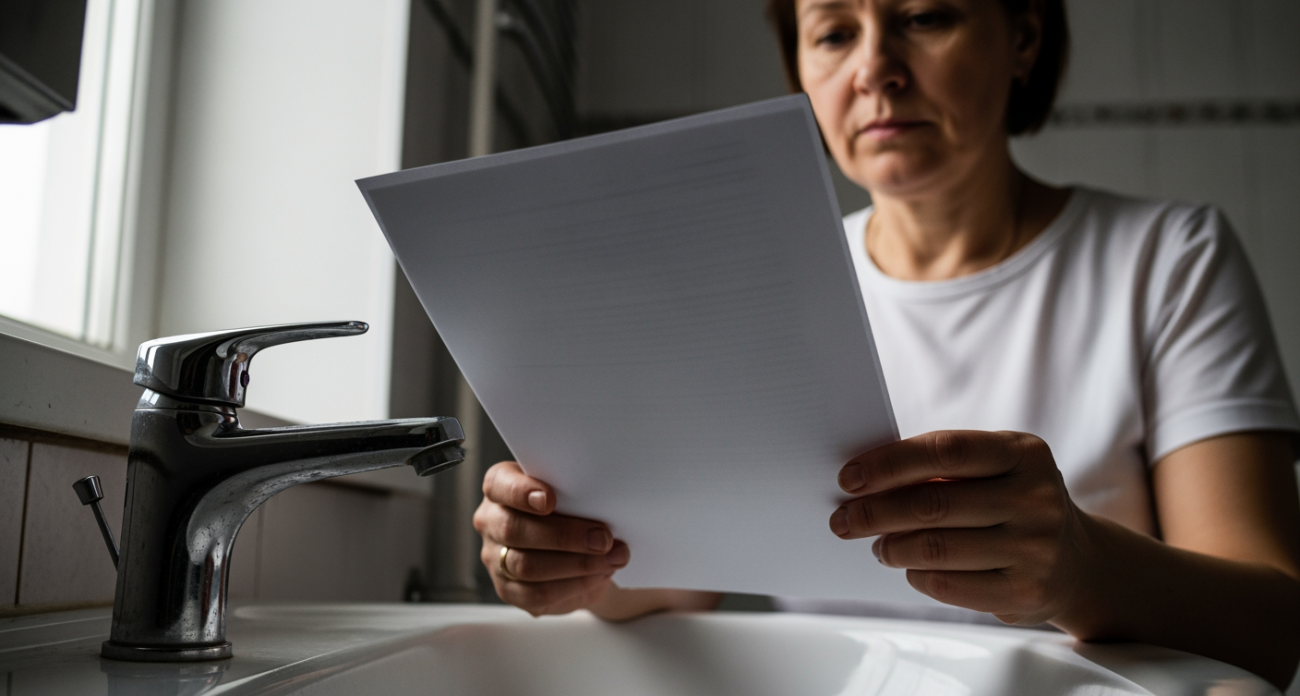 Когда уходишь из квартиры на неделю, сразу заметишь эту хитрость с водой и бумагой в раковине