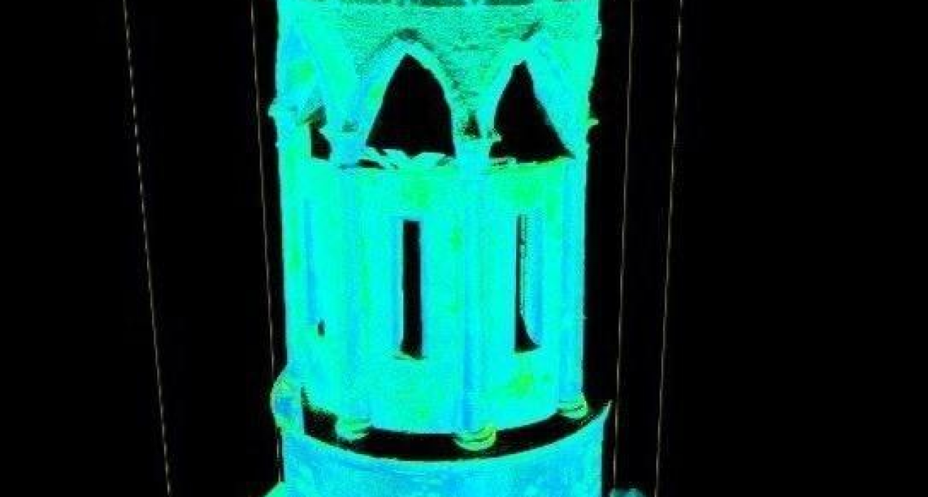 Башню Шамиля в Курской области отсканировали лазером для музея