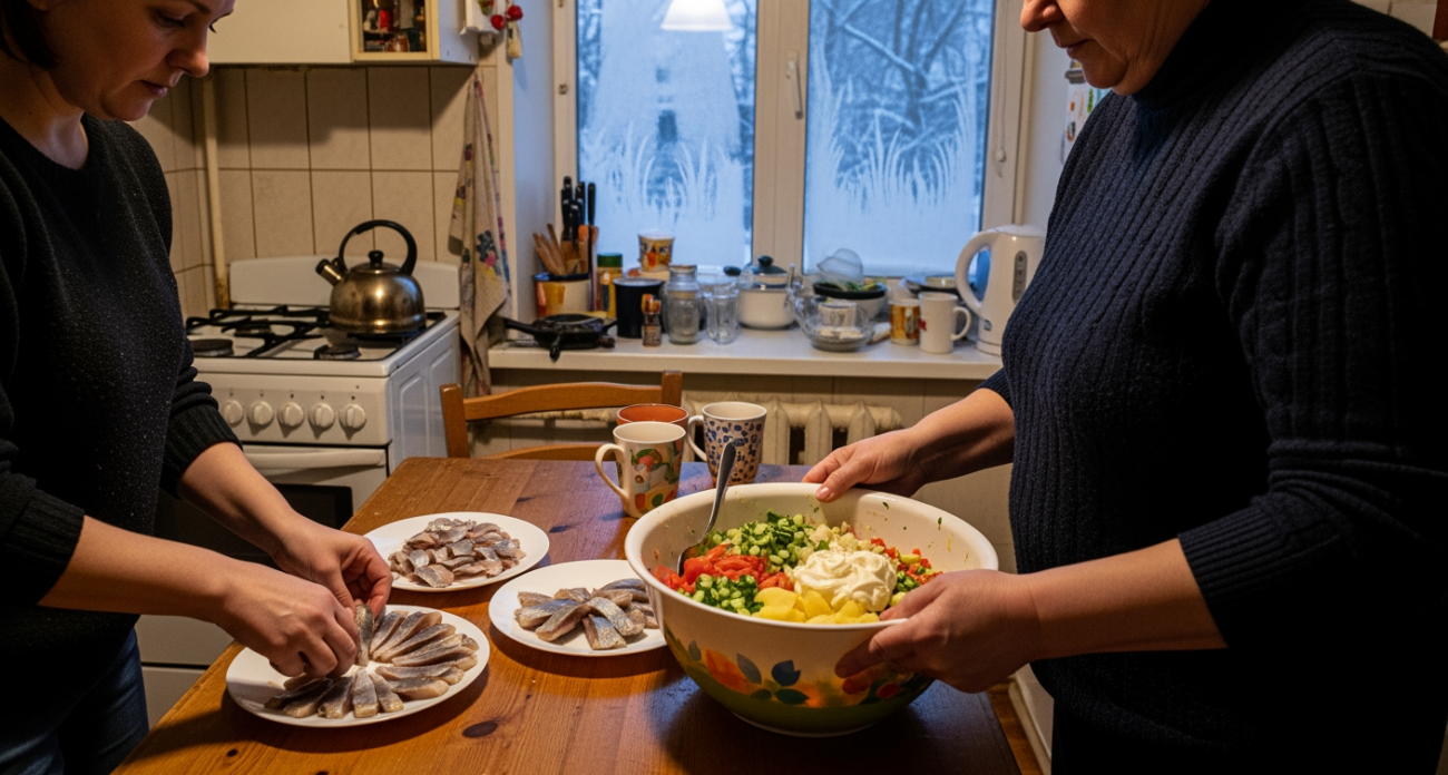 Засолю сельдь за ночь в банке - магазинная никогда не понравится: универсальная закуска для праздничного стола