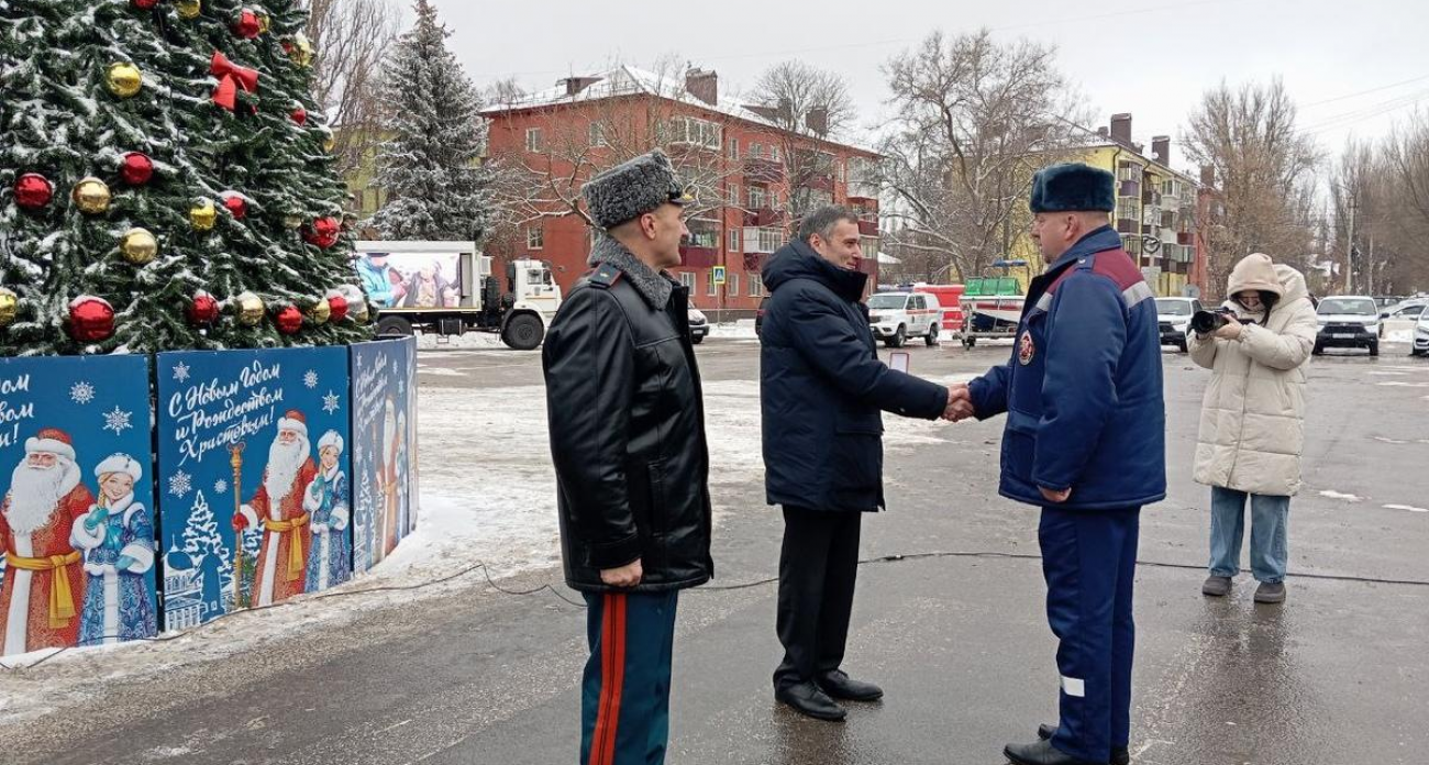 Курск получил 26 единиц современной техники к Дню спасателя