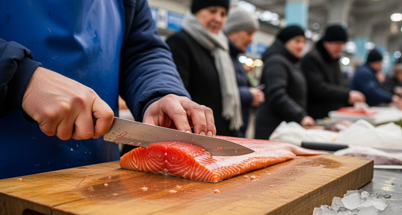 Филе рыбы за полминуты: украл трюк у повара и не поверил своим глазам