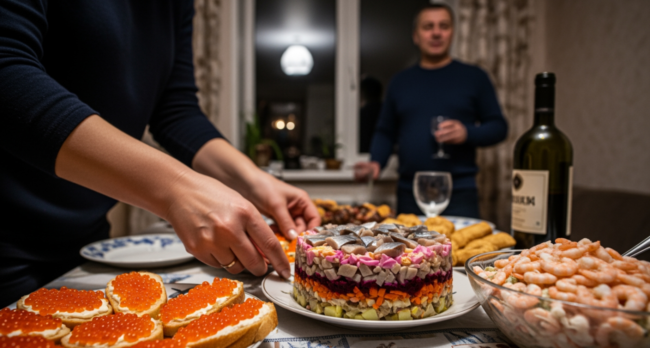 Новогодний стол на двоих за копейки: меню, которое не стыдно подать гостям в 2026 году
