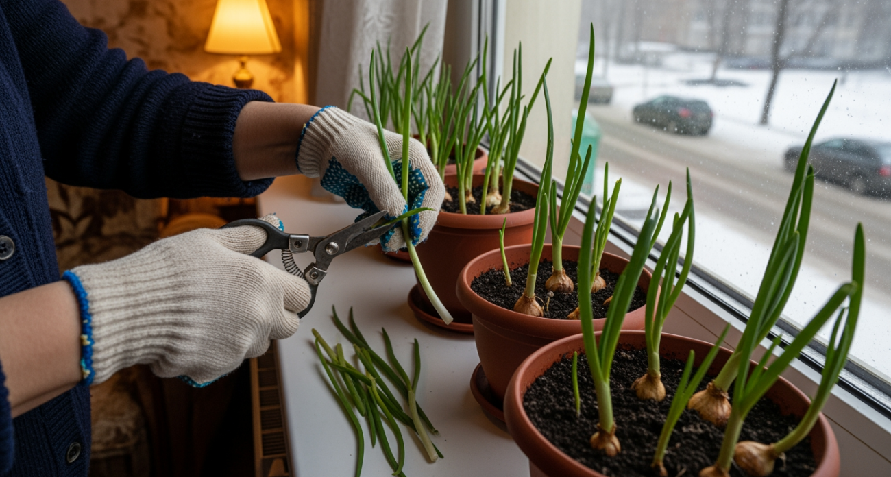 Выращиваю зелень на подоконнике круглый год - секрет в сочетании проверенных методов и биологии растений