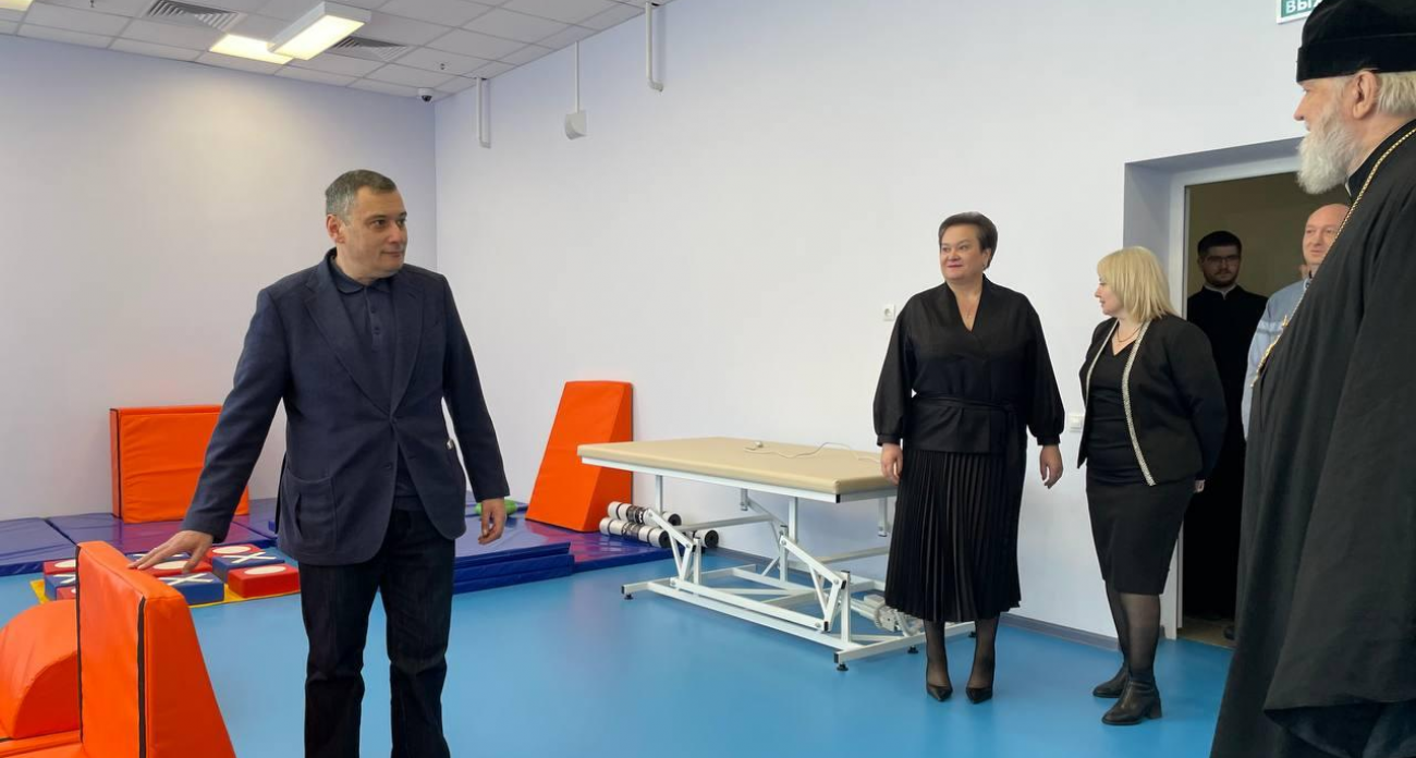 На месте 88-летнего здания открыт суперсовременный дом-интернат на 200 человек