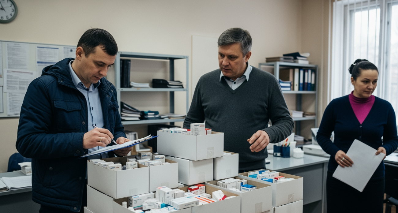 Российские фармпроизводители безвозмездно передали лекарства беженцам Курска