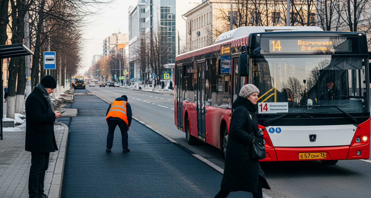 Курская область отремонтировала 416 км дорог и обновила транспорт в 2025