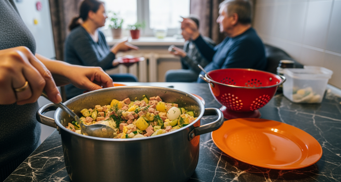 Безопасно ли хранить оливье четыре дня в холодильнике. Ответ врача-нутрициолога