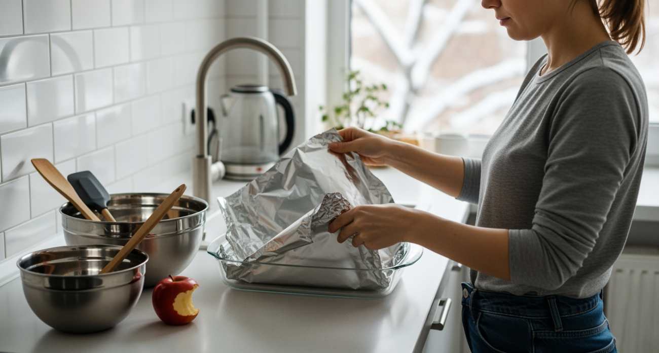 Шеф-повар раскрыл секрет: какой стороной фольги нужно запекать продукты в духовке