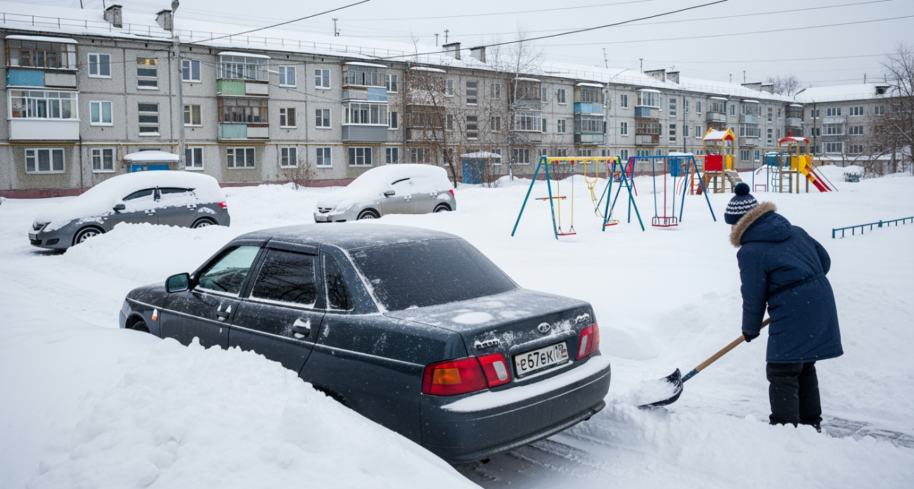 Ледяной налет на авто - штраф гарантирован: какие участки машины требуют особого внимания инспектора