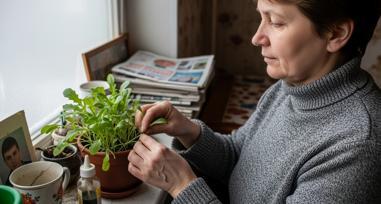 Случайно пролила воду на балкон и вырастила овощи. Теперь кормлю семью с трёх кв. метров