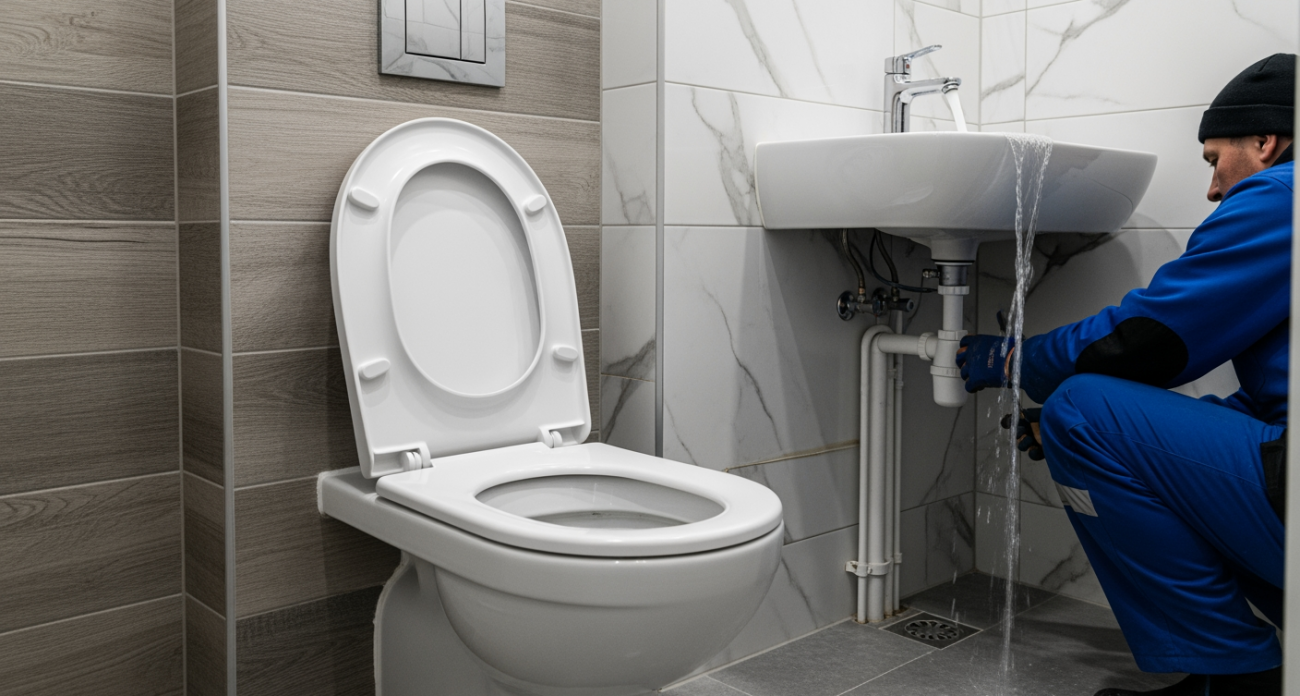 Унитаз блеснул чистотой без усилий: одна хитрость и налет сбегает в канализацию сам по себе