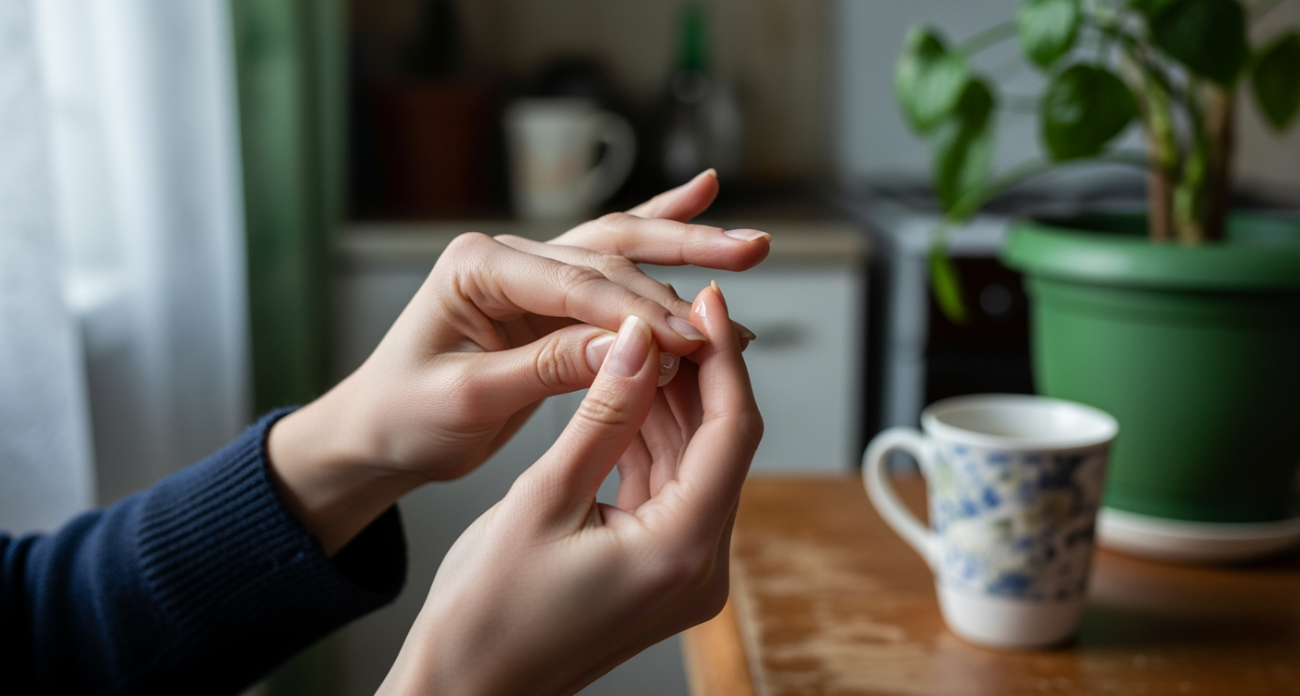 Наносю дешёвое средство перед сном: ногти окрепли и утолщились, маникюр держится месяц