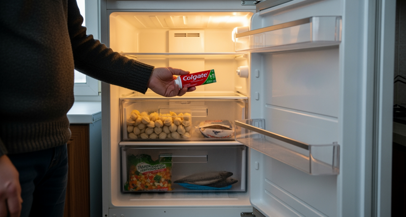 Убираю пищевую соду в холодильник: простой способ избавиться от запаха, который давит годами