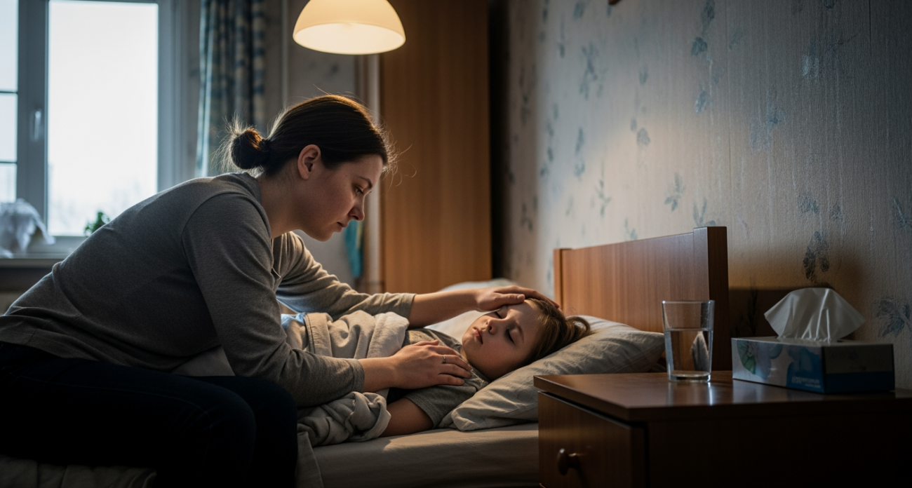 Эпидемия после праздников: в Курской области более 5300 случаев ОРВИ и гриппа, 36,6% прироста за неделю