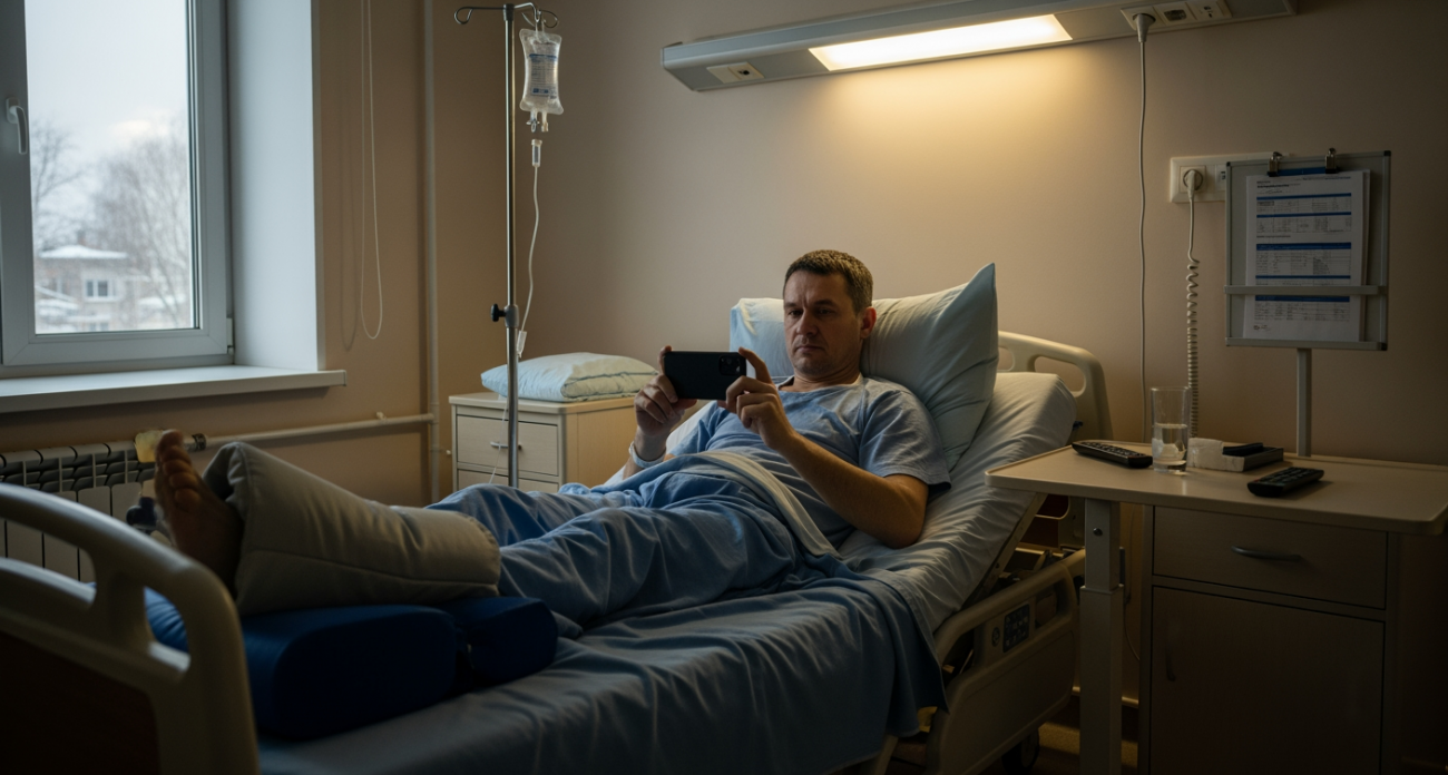 Губернатор Хинштейн с переломом бедра отказался от лечения в Москве: «Даже лежа продолжу держать руку на пульсе»