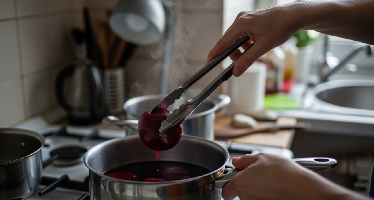 Забудьте о долгой варке свеклы: секретный метод за 15 минут сохранит сочность, усилит вкус и избавит от навязчивого аромата