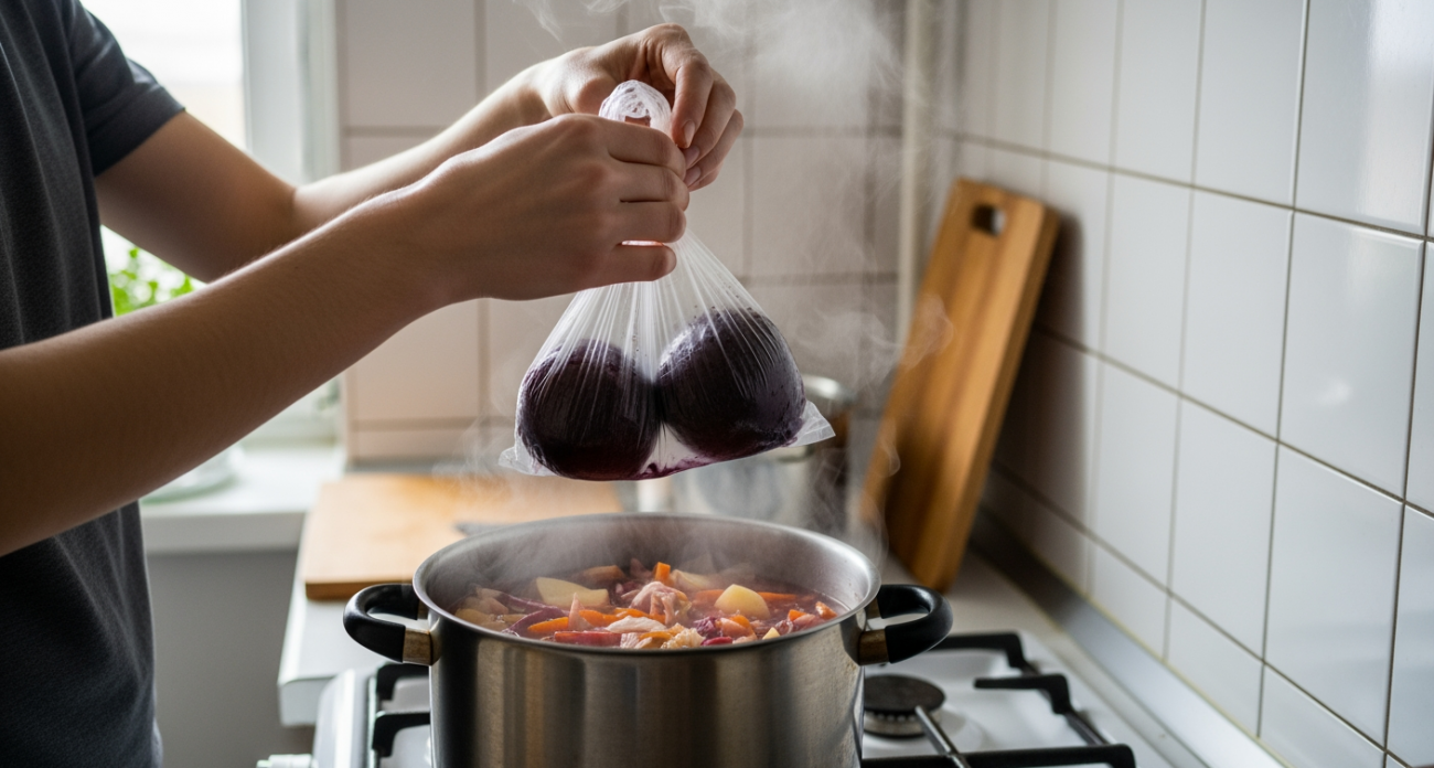 Варю свеклу в пакете всего 25 минут: хитрость, которая экономит время и сохраняет все полезные свойства