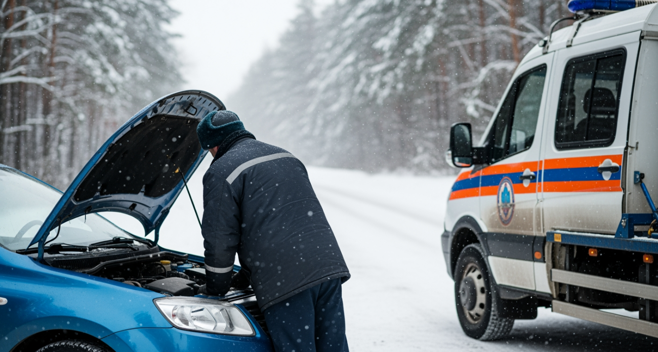 Военная хитрость: как оживить двигатель с разряженным аккумулятором там, где нет ни людей, ни техпомощи рядом