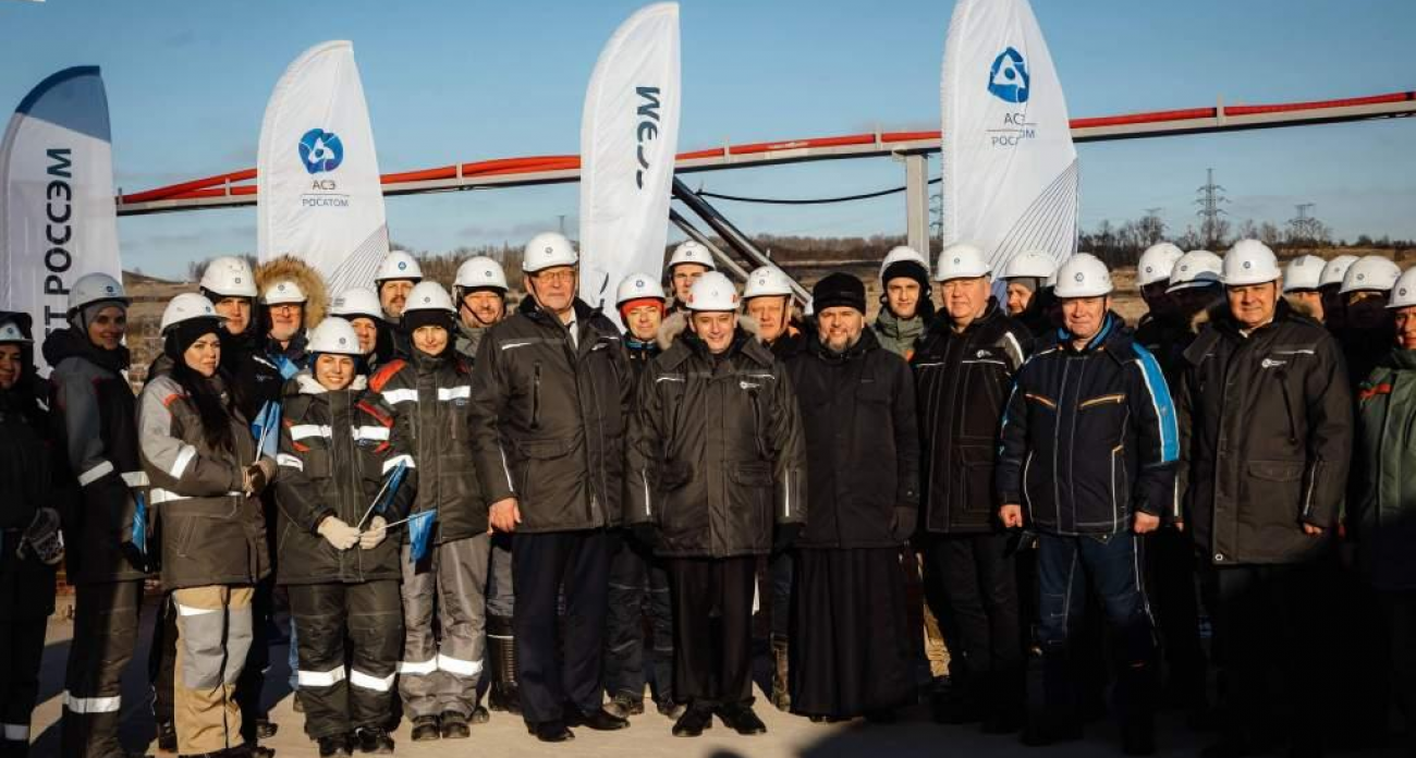 Впервые с СССР: на Курской АЭС-2 залили «первый бетон» в фундамент третьего энергоблока ВВЭР-ТОИ